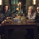 The Winchesters sitting down for a very Supernatural family dinner.